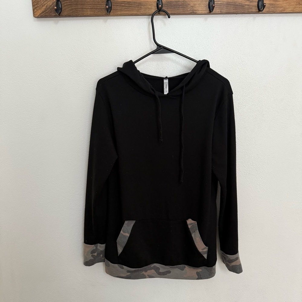 Magic Fit Black Camo Hoodie